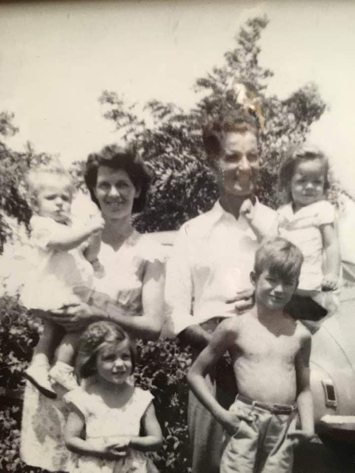 Virgil & Sybil Fitzgerald with their four children